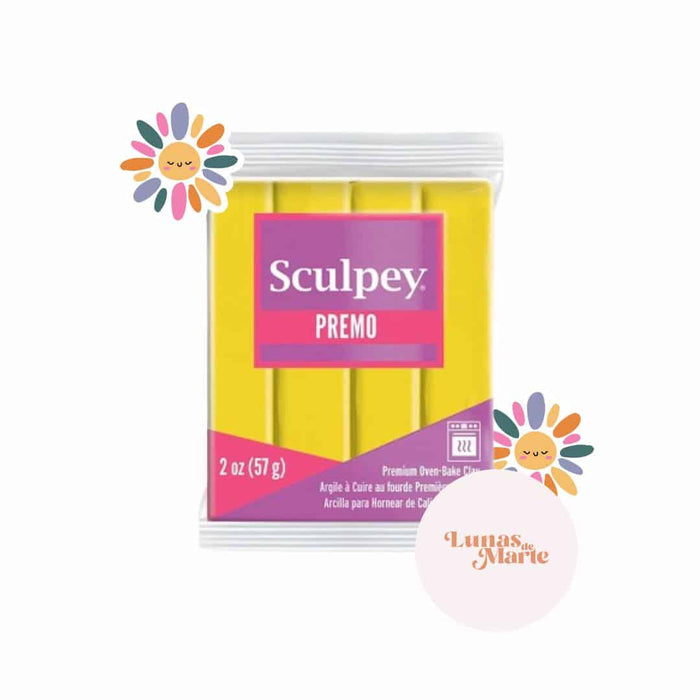 Arcilla Polimerica Premo Sculpey Cadmium Amarillo Hue 57 G