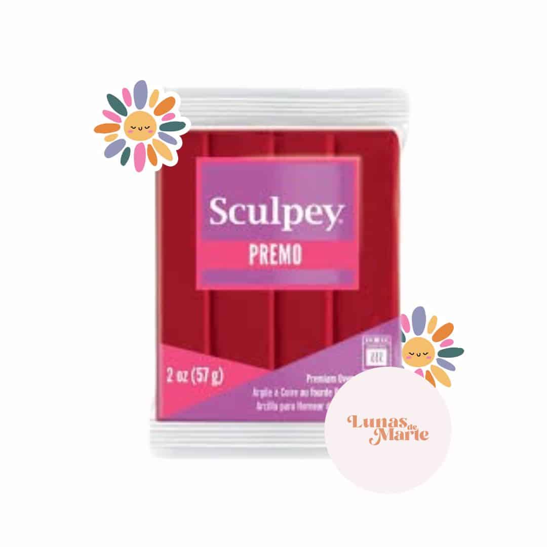 Arcilla Polimerica Premo Sculpey Rojo Cayena 57 G.