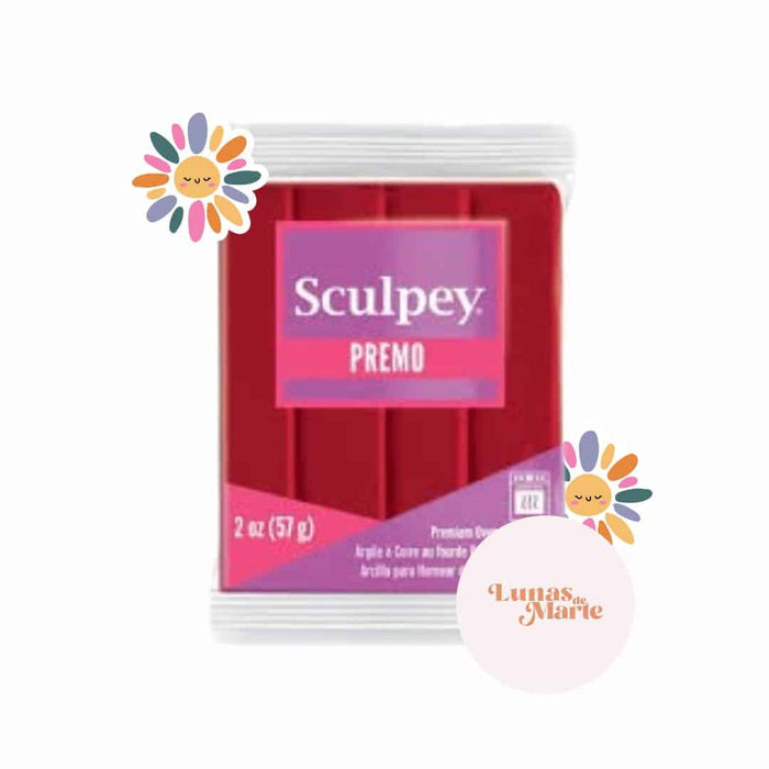 Arcilla Polimerica Premo Sculpey Rojo Cayena 57 G.
