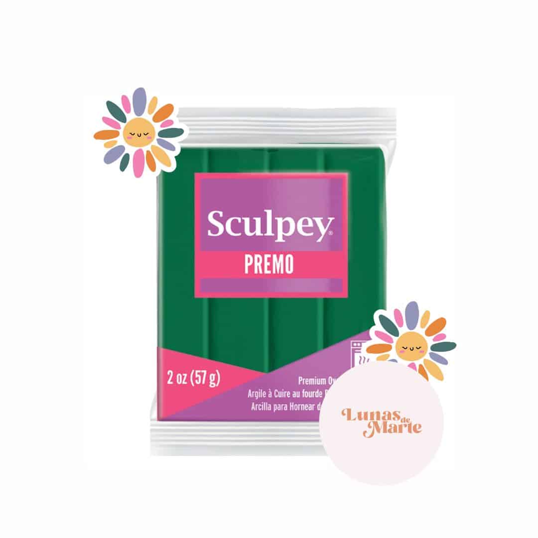 Arcilla Polimérica Premo Sculpey Verde Bosque 57 G